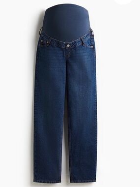 H&M MAMA STRAIGHT JEANS - Size Medium